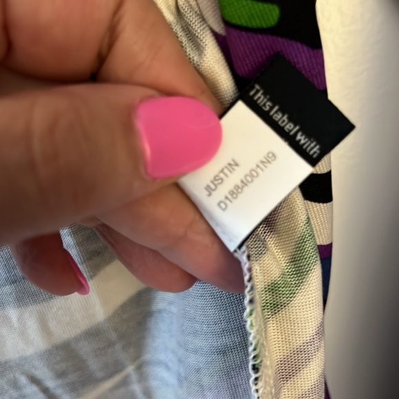 Diane Von Furstenberg for Neiman Marcus. Justin Wrap Dress 3/4 length sleeves 10 - Picture 6 of 16